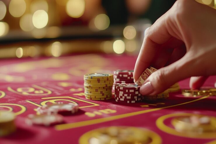 gcr77 login platform interface showing live-dealer table, slot games, and sportsbook sections on mobile app